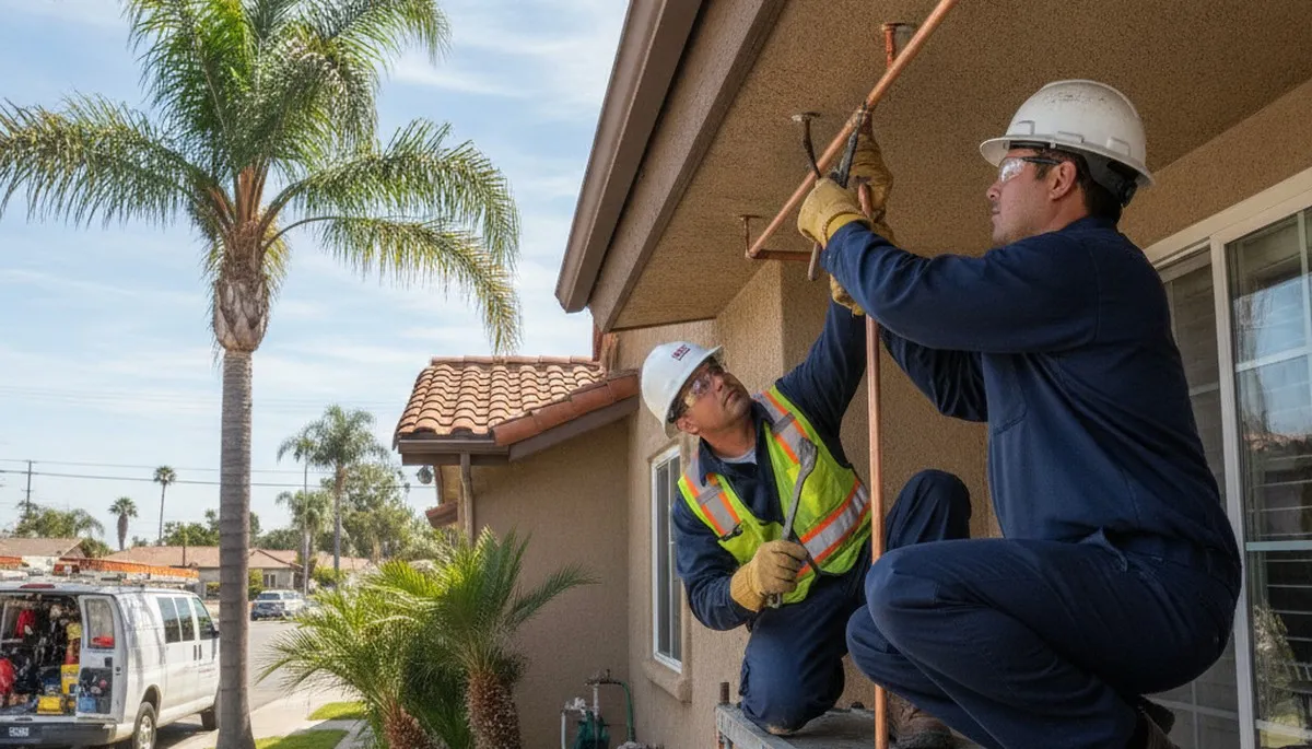 Long Beach, CA plumber providing professional plumbing repair service for residential and commercial needs