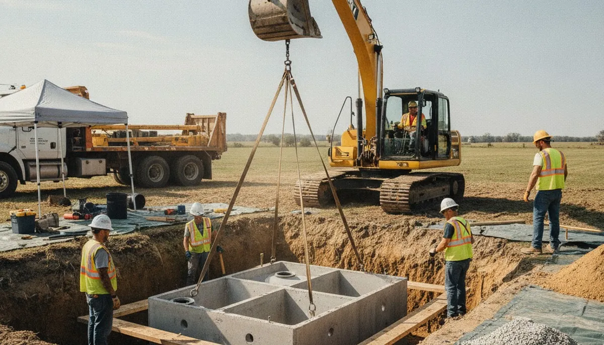 Septic tank installation for homes in Long Beach, CA by On Call Plumbers
